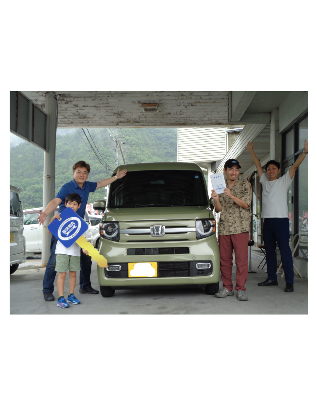 ホンダ N-VAN納車