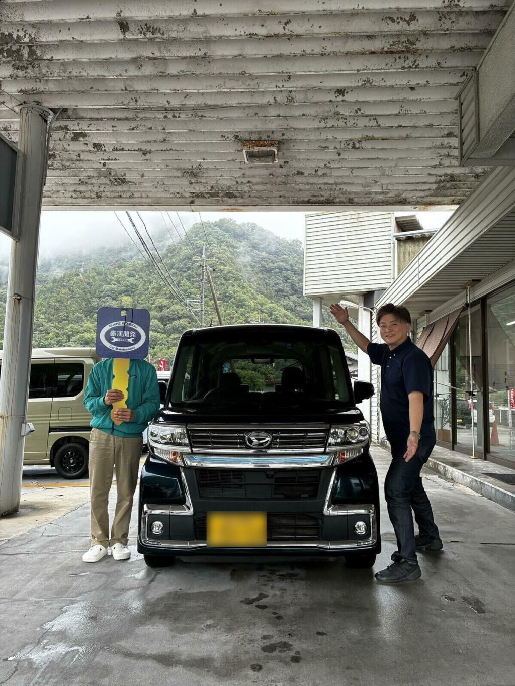 ダイハツ タント 納車